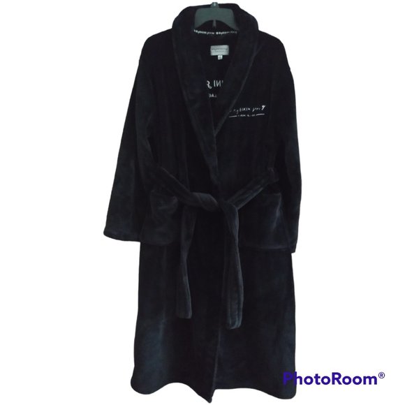S/M ❤️Bikini Village "My Bikini Story" Fuzzy Plush Robe Lounge - Picture 11 of 11